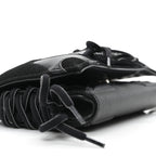 Balenciaga Faux Calfskin Fabric Sneakerhead Phone Crossbody Bag Black