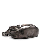 Balenciaga Metallic Agneau Arena Le Cagole Shoulder Bag XS Dark Bronze