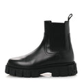Fendi Calfskin Rubber Fendi Force Chelsea Boots 36 Black