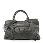 Balenciaga Chevre Classic Hardware City Grey