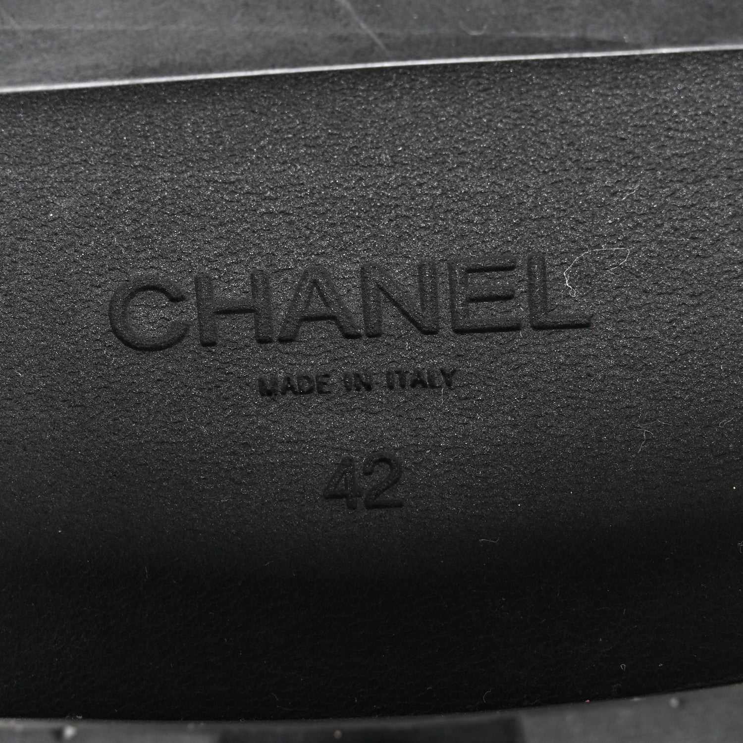 Chanel Calfskin Quilted CC Mocassin Loafers 42 Brown