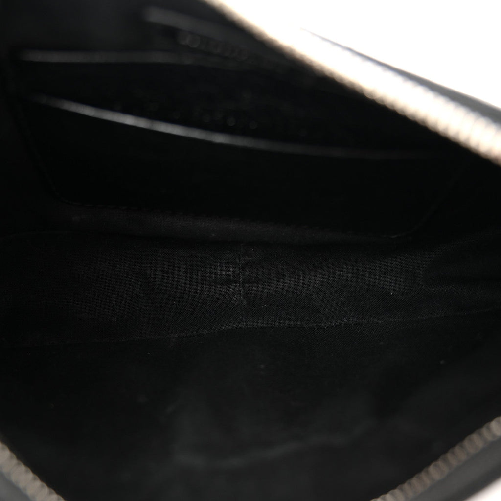 Balenciaga Agneau Arena Le Cagole Mini Purse With Chain Black