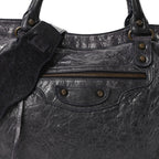 Balenciaga Agneau Classic Hardware City Bleu Roi