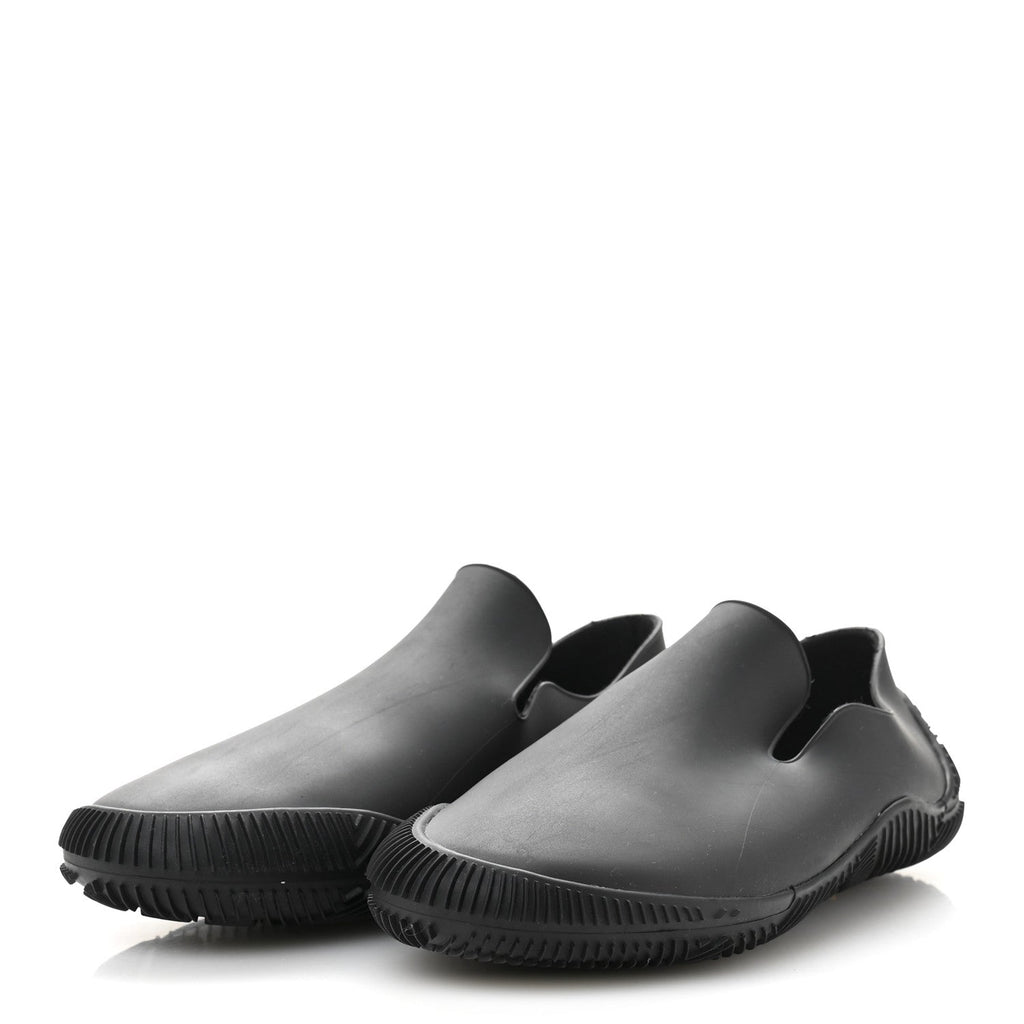 Bottega Veneta Rubber Climber Loafers 38 Black
