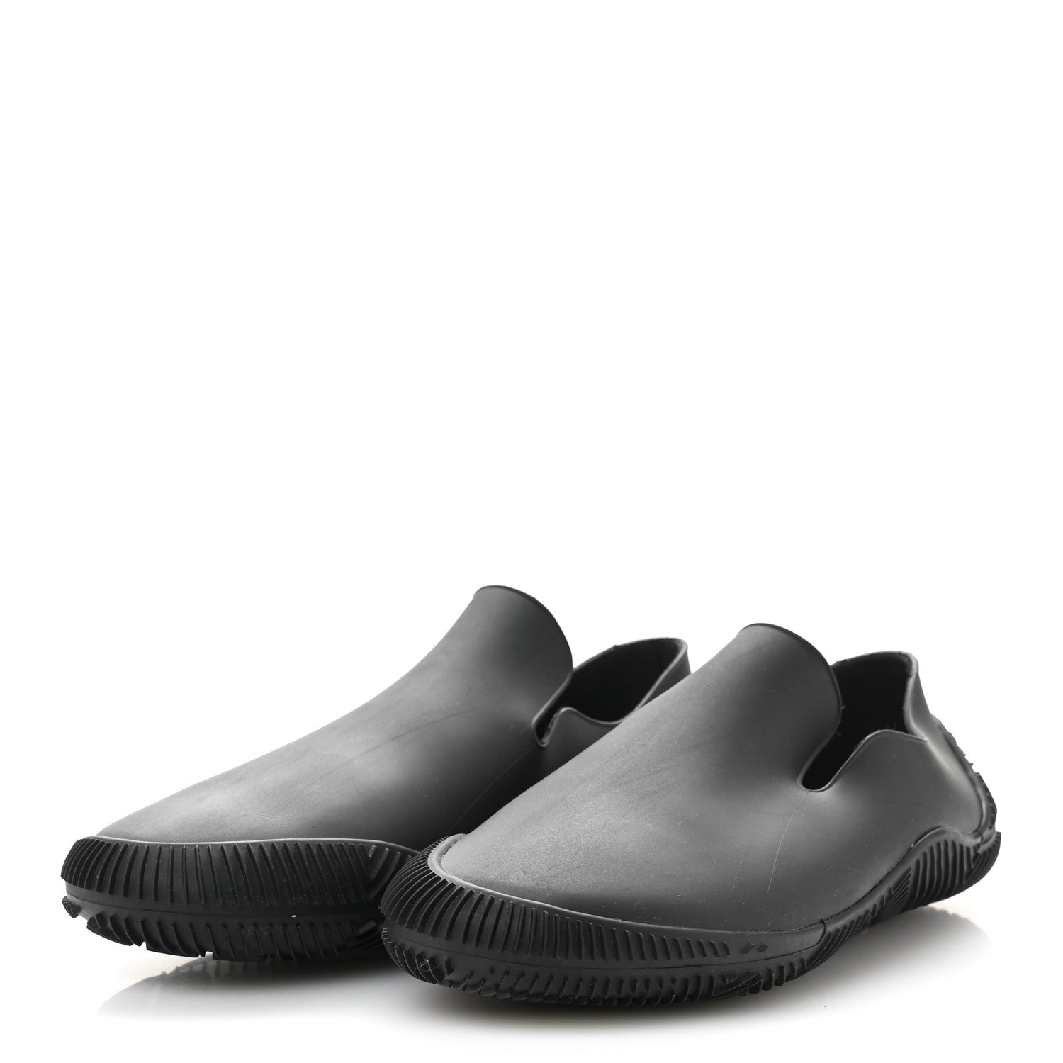 Bottega Veneta Rubber Climber Loafers 38 Black
