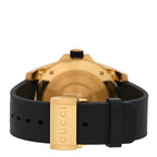 Gucci Stainless Steel Rubber 45mm Dive Snake Quartz Watch Black