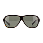 Saint Laurent Sunglasses Aviator Full Rim, Havana Frame and Grey Lens SL609CAROLYN002