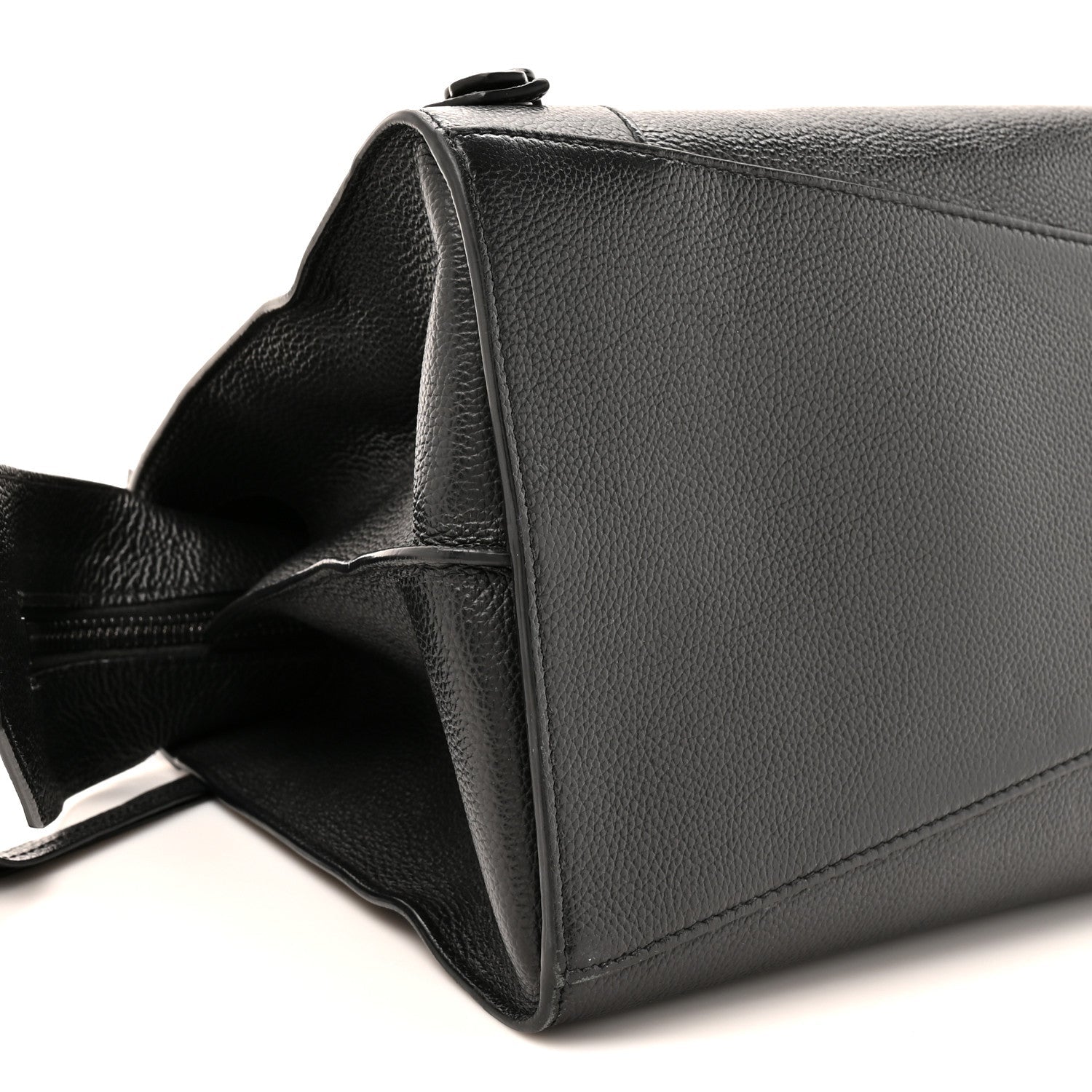 Balenciaga Grained Calfskin Neo Classic Black Hardware Medium City Black