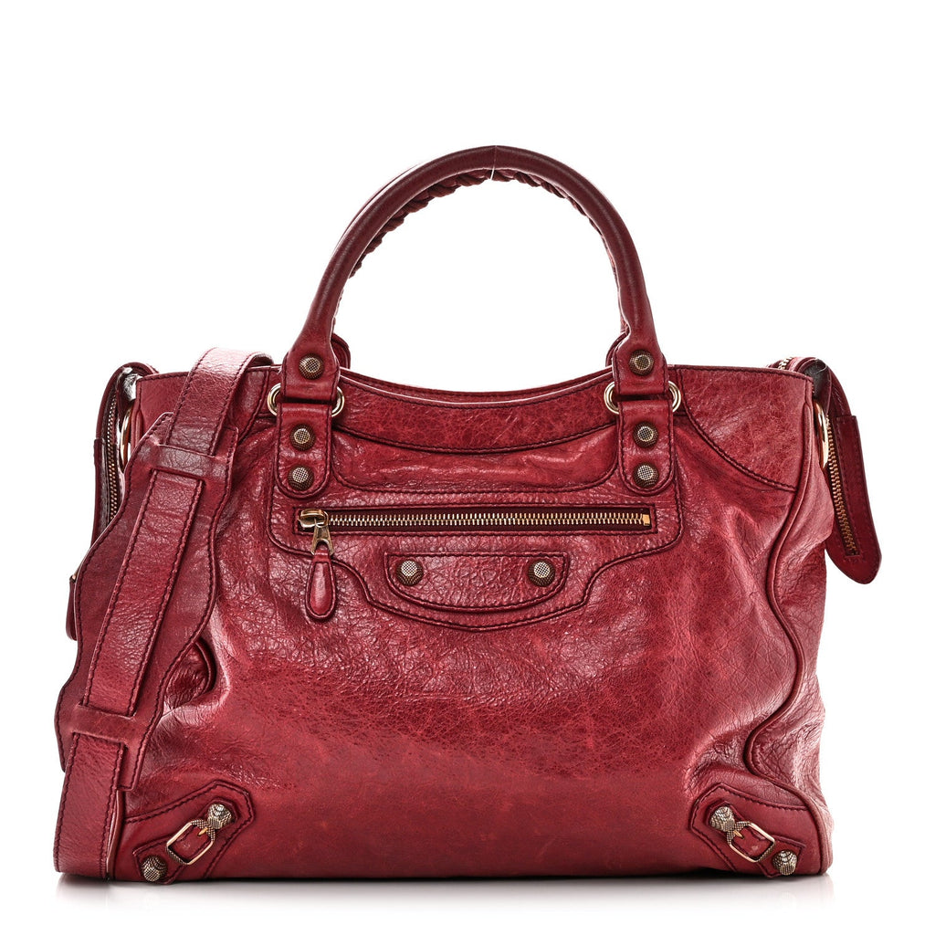 Balenciaga Agneau Giant 12 Rose Gold Hardware Velo Cassis
