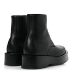 Bottega Veneta Calfskin Torino Ankle Boots 36 Black