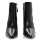 Gucci Calfskin Signoria Ankle Boots 36 Black