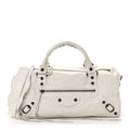 Balenciaga Agneau Classic Hardware Twiggy White