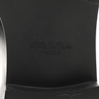 Prada Spazzolato Loafers 37.5 Black