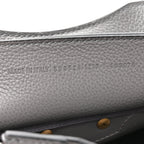 Balenciaga Grained Calfskin Neo Classic Gold Hardware Mini City Dark Grey