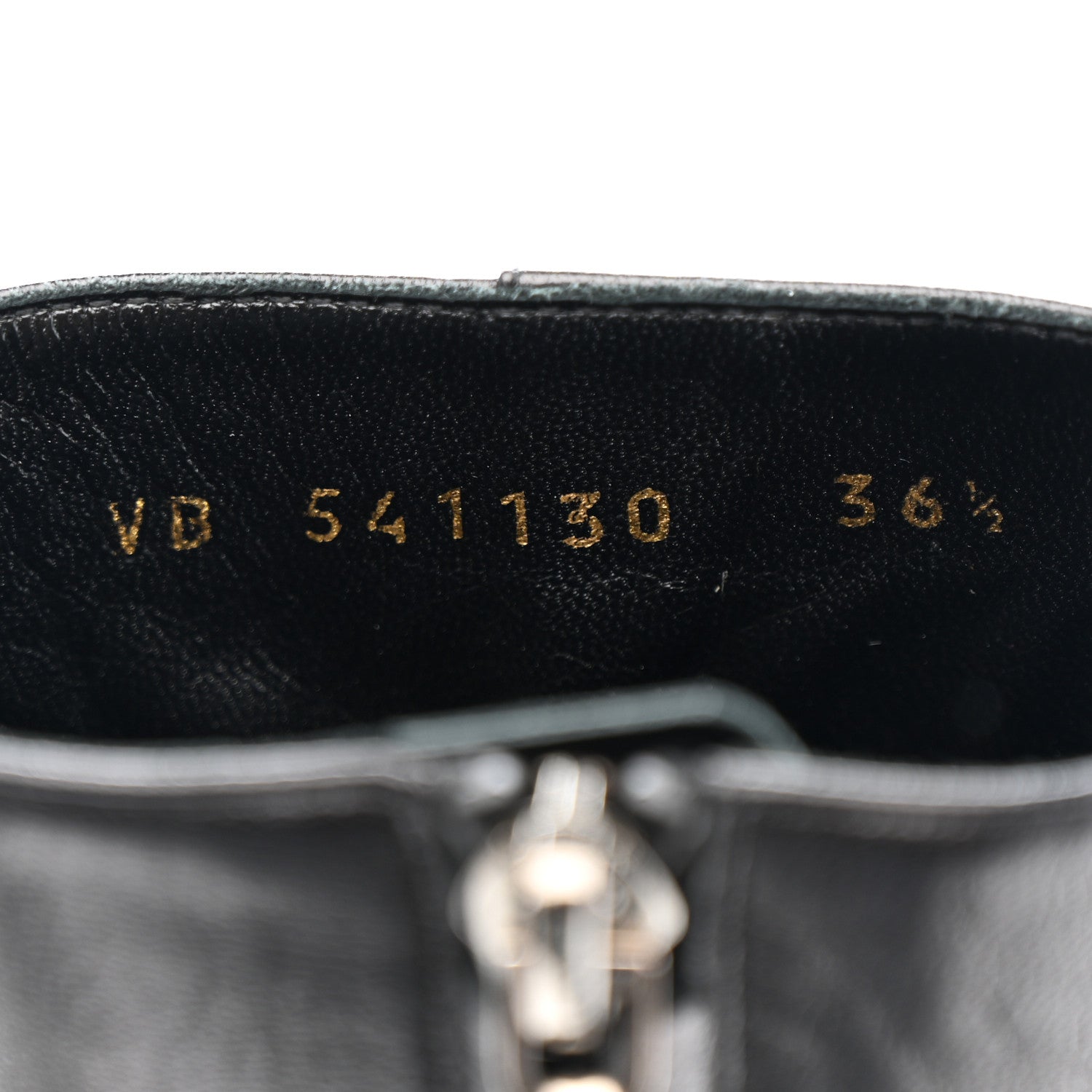 Saint Laurent Nappa Vendome Loulou Ankle Zip Boot 36.5 Black