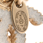 Chanel Pearl Bead CC Multi Strand Bracelet Gold Pink