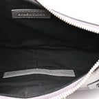 Balenciaga Agneau Arena Le Cagole Shoulder Bag XS Dark Grey