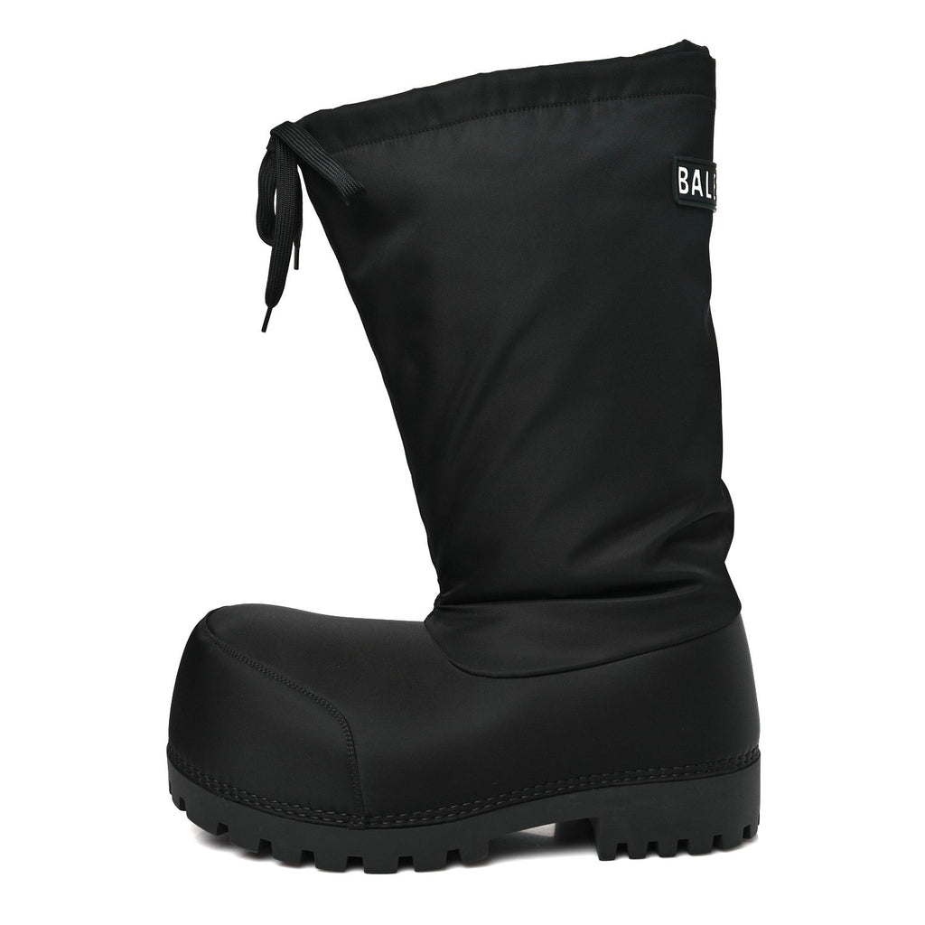 Balenciaga Nylon Mens Alaska High Boots 41-42 Black