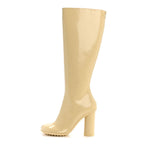 Bottega Veneta Latex Atomic Boots 37 Rubber