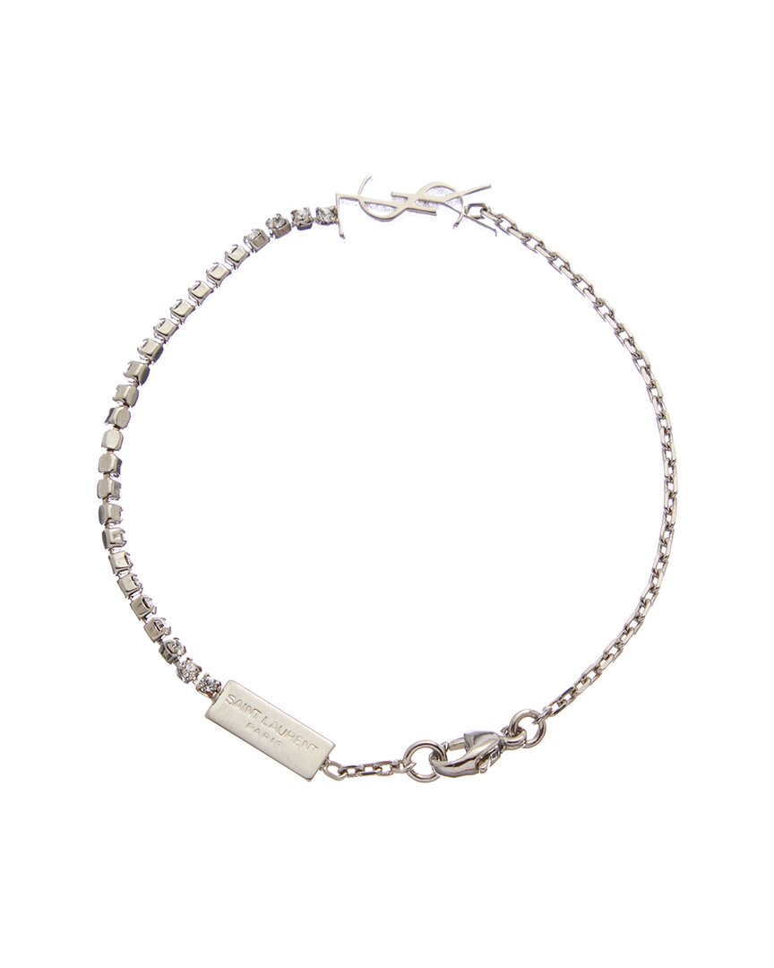 Saint Laurent Cassandre Charm Bracelet