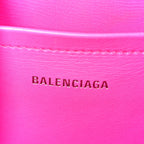 Balenciaga BOTTEGA VENETA Raffia Large Ibiza Basket Bag  Lipstick Pink