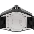 Chanel Stainless Steel Matte Ceramic 33mm J12 Quartz Watch Black