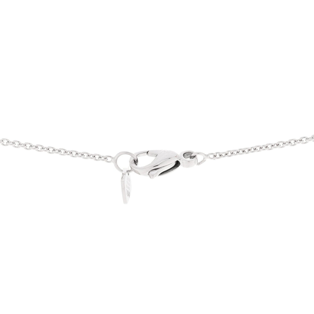 Chanel 18K White Gold Coco Crush Pendant Necklace