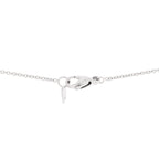 Chanel 18K White Gold Coco Crush Pendant Necklace