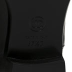 Chanel Suede Calfskin CC Short Boots 37.5 Black