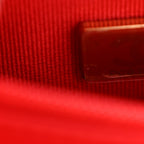 Chanel Shiny Aged Calfskin Quilted Nano Kelly Shopper Red