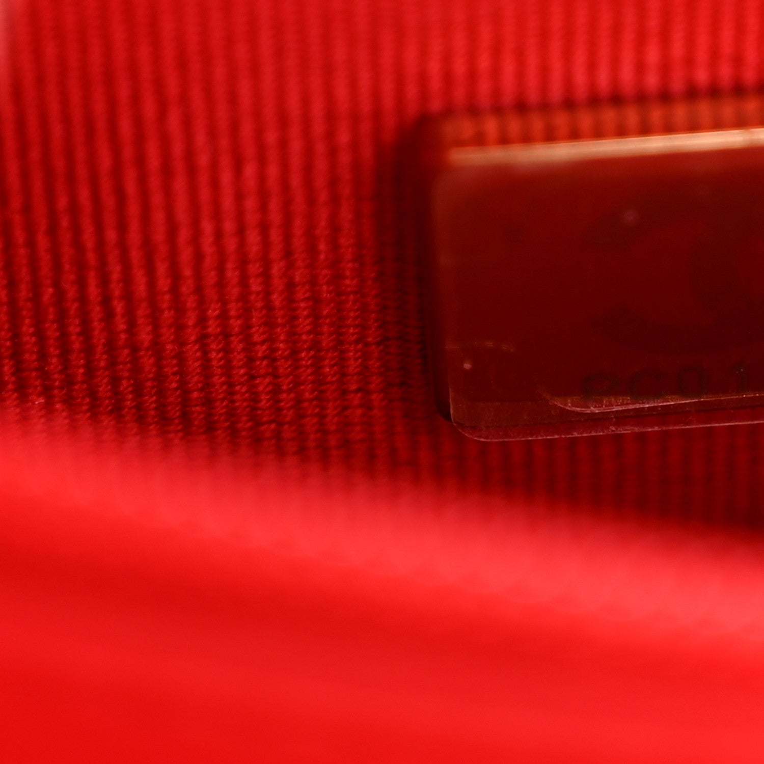 Chanel Shiny Aged Calfskin Quilted Nano Kelly Shopper Red