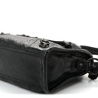 Balenciaga Agneau Arena Storico Classic Hardware Nano Le City Black