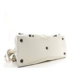 Balenciaga Agneau Arena Neo Cagole City Handbag Optic White