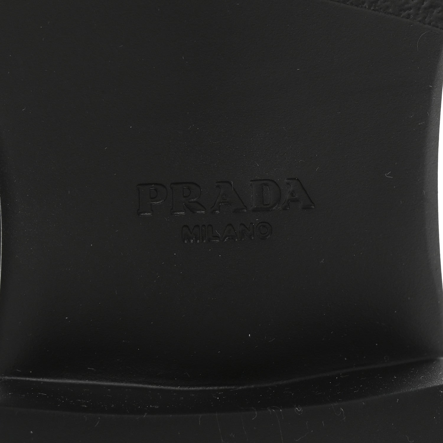 Prada Spazzolato Lace Up 50mm Loafers 39 Black