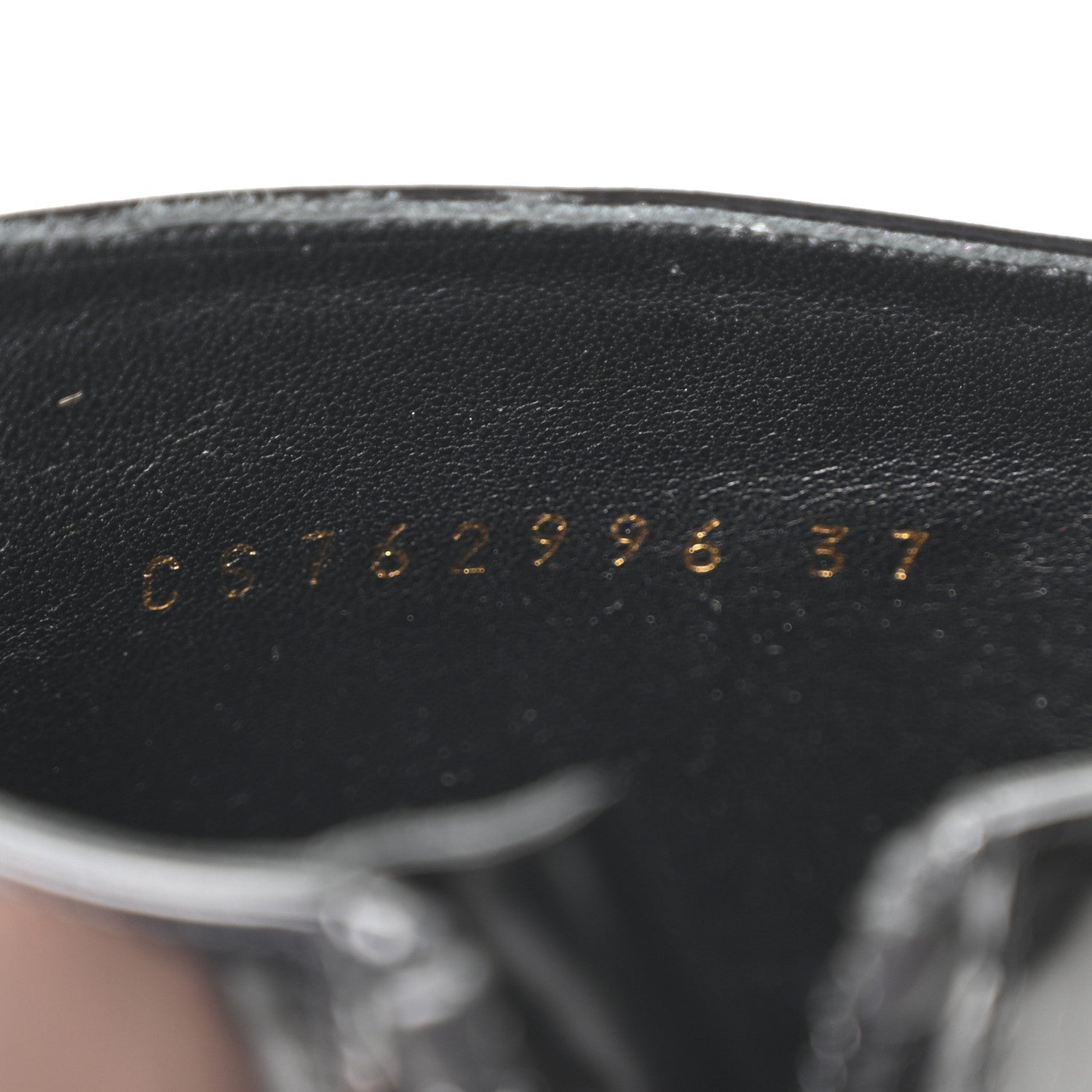 Saint Laurent Patent Vendome Buckle Ankle Booties 37 Black