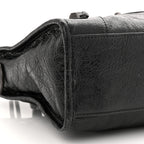 Balenciaga Agneau Arena Storico Classic Hardware Small Le City Black
