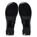 Balenciaga Shiny Soft Sheepskin Glove 80mm Ankle Boots 37.5 Black