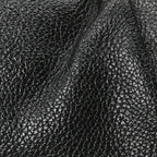 Balenciaga Grained Calfskin Logo XL Cloud Clutch Black