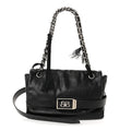 Balenciaga Calfskin Medium Modu Shoulder Bag Black