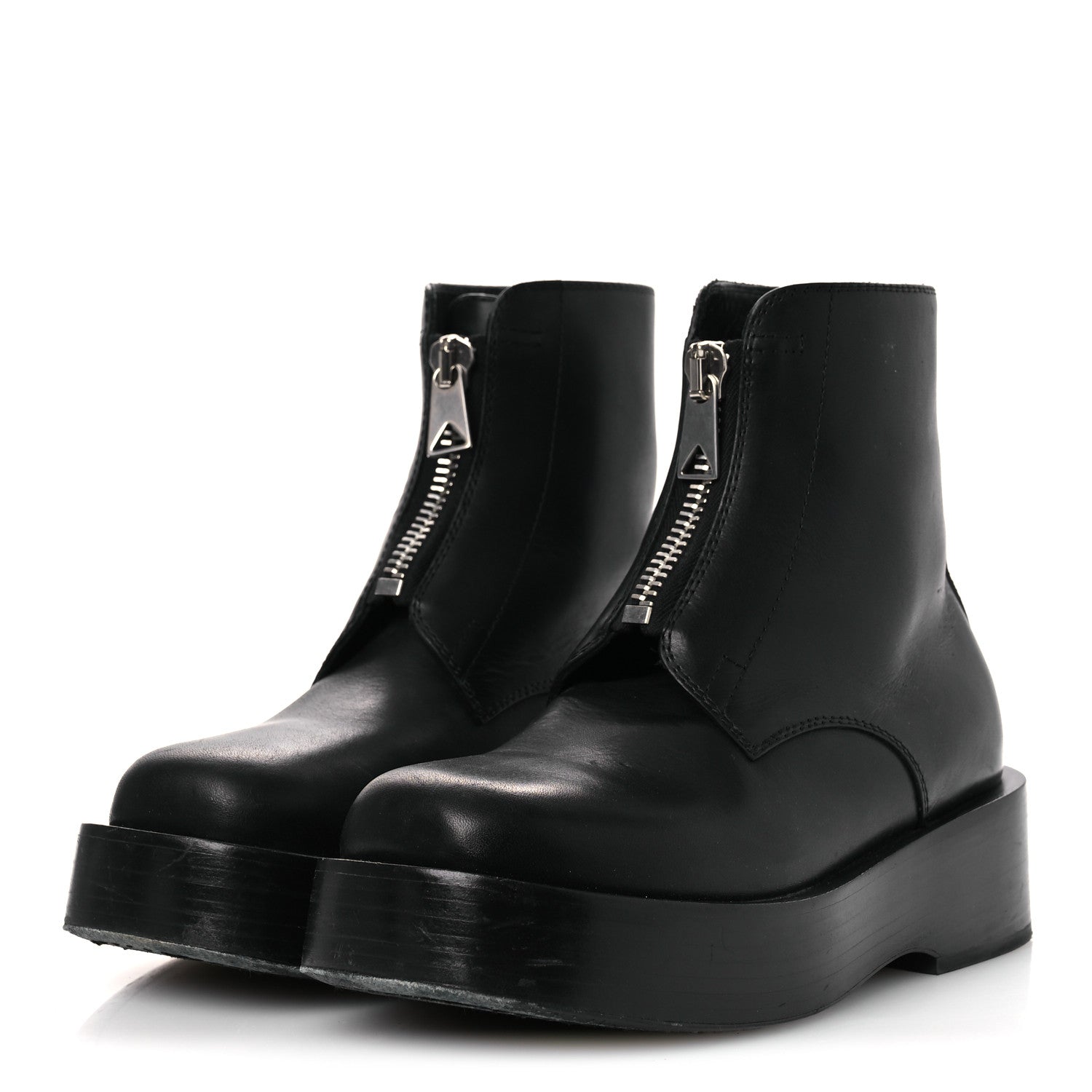 Bottega Veneta Calfskin Torino Ankle Boots 36 Black