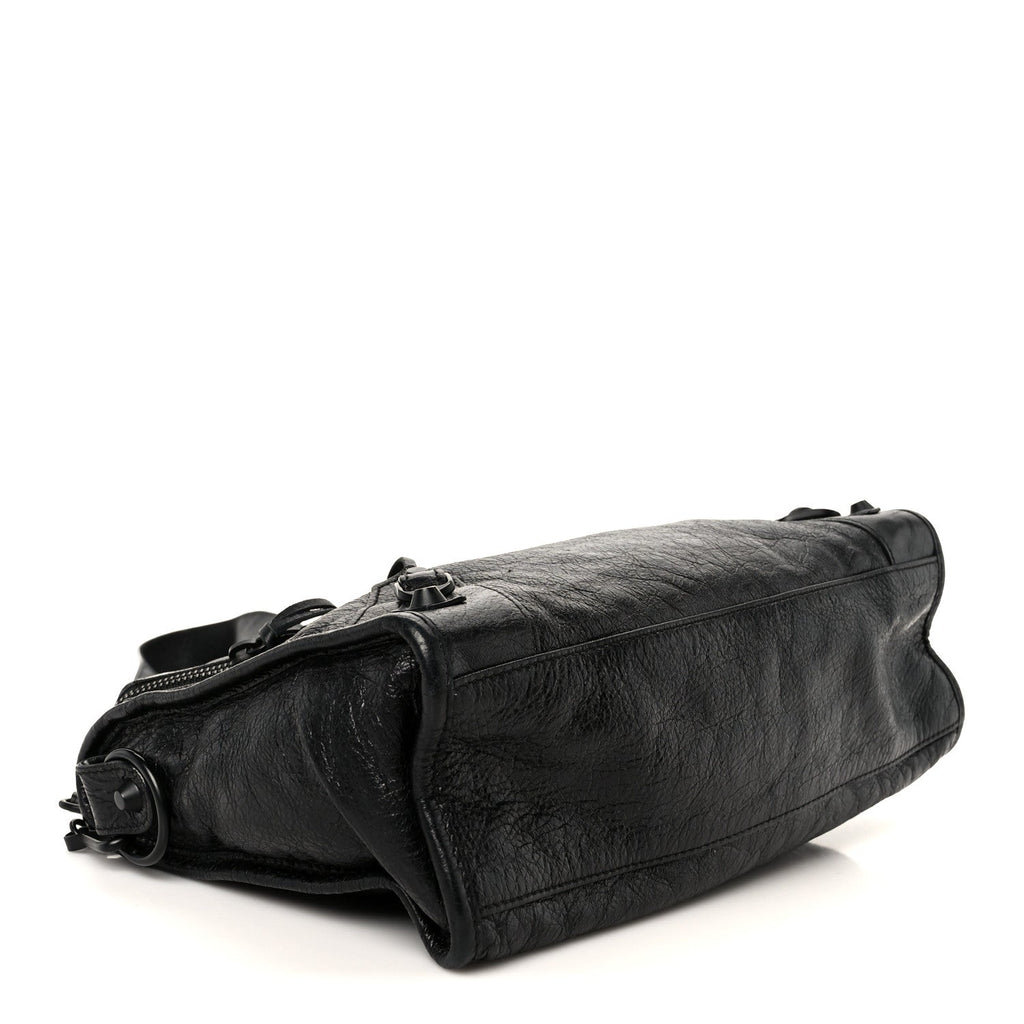 Balenciaga Agneau Arena Classic Black Hardware S City Black