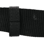 Balenciaga Recycled Sport Nylon Logo Embroidered Wheel Sling Bag Black White