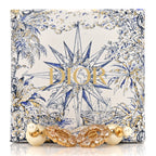 Christian Dior Pearl Crystal Dior Tribales Drop Earrings Gold