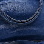 Balenciaga Agneau Giant 12 Silver Hardware Velo Bleu Glacier