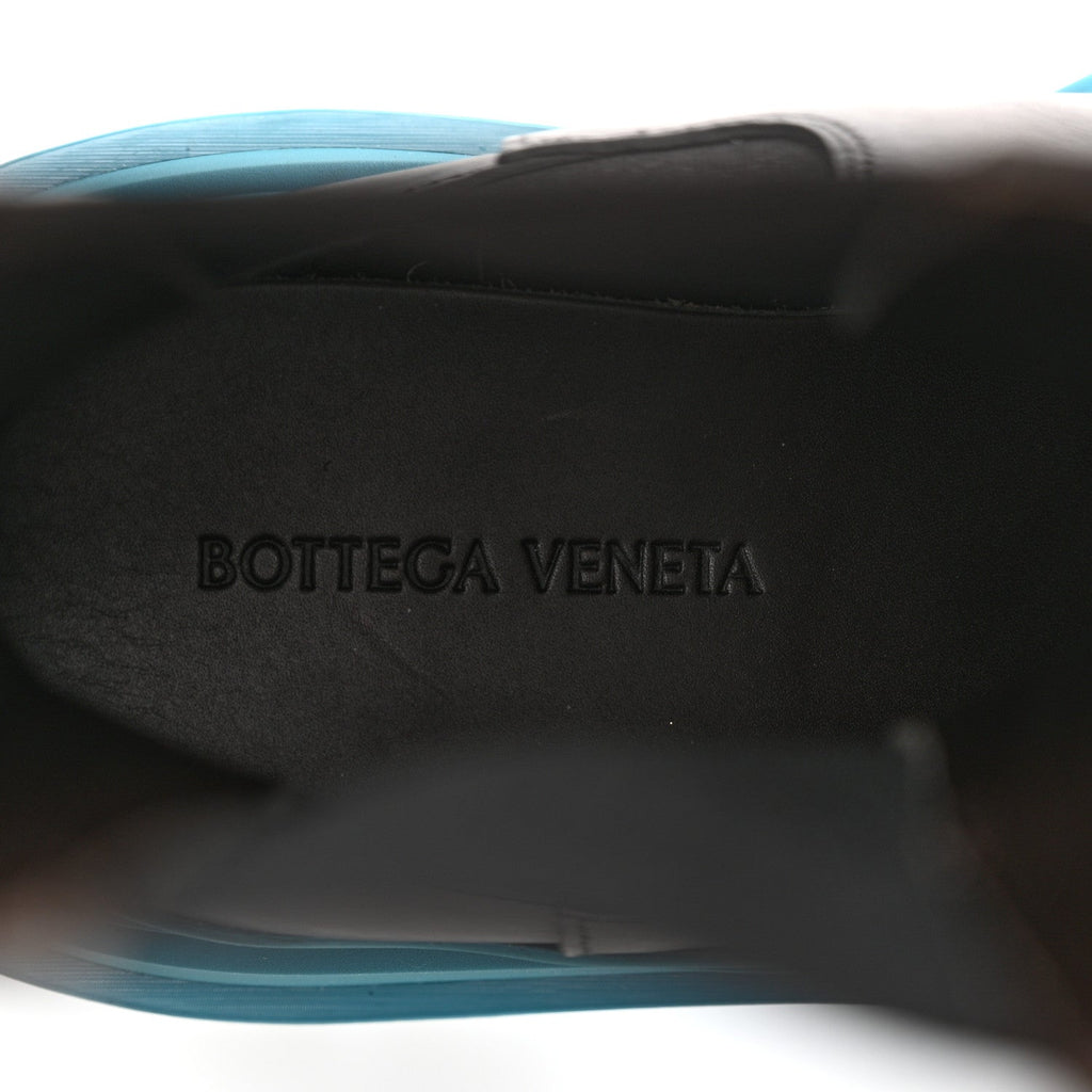 Bottega Veneta Calfskin Mens The Tire Chelsea Boots 37 Black Blaster