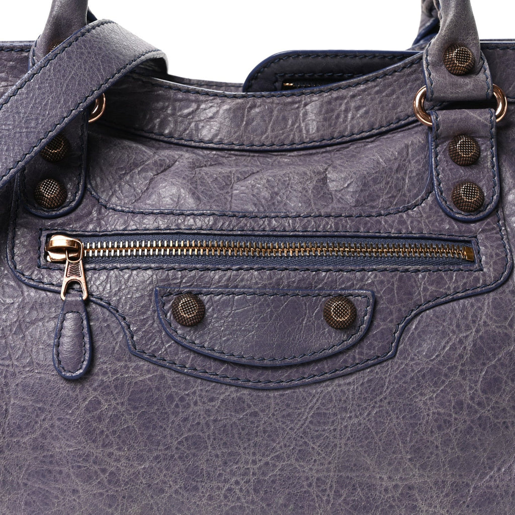Balenciaga Agneau Giant 12 Rose Gold Hardware City Jacynthe