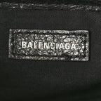 Balenciaga Agneau Classic Gold Hardware Nano City Black