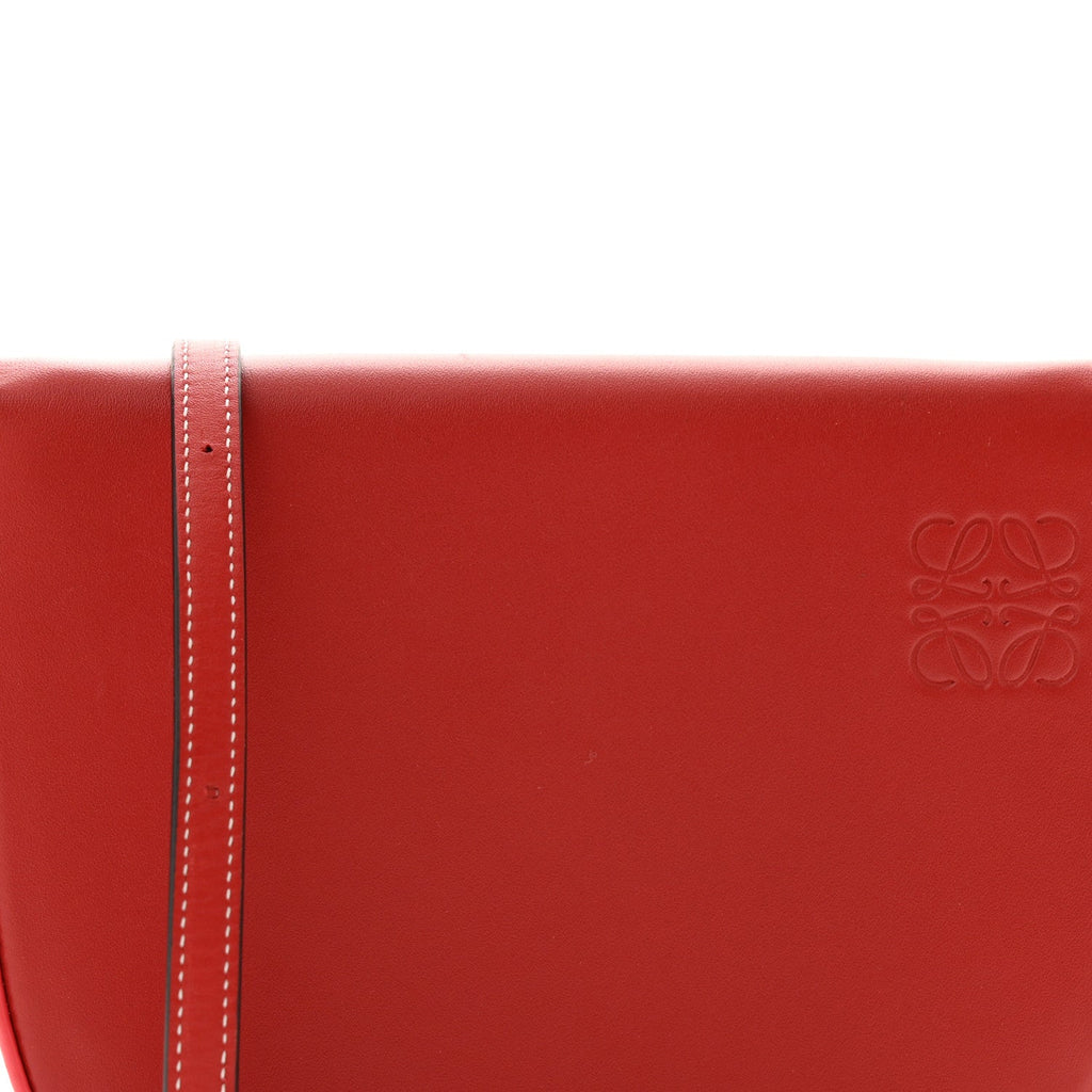 Loewe Soft Calfskin Heel Bag Pomodoro Poppy Pink