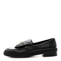 Chanel Lambskin Quilted CC Turnlock Loafers 39.5 Black