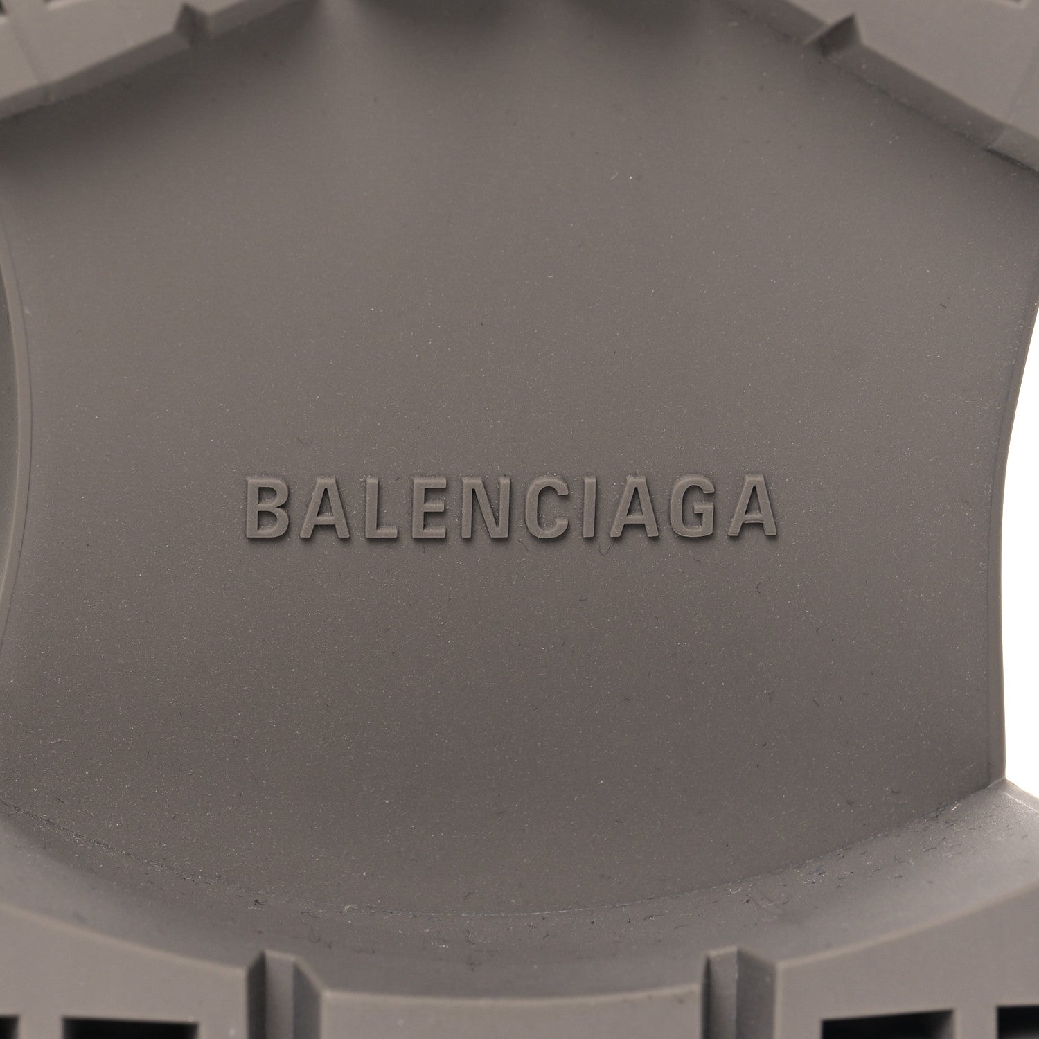 Balenciaga Rubber Trooper Boots 37 Grey